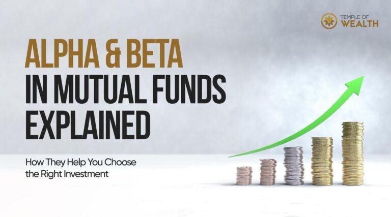 Alpha and Beta in Mutual Funds Explained